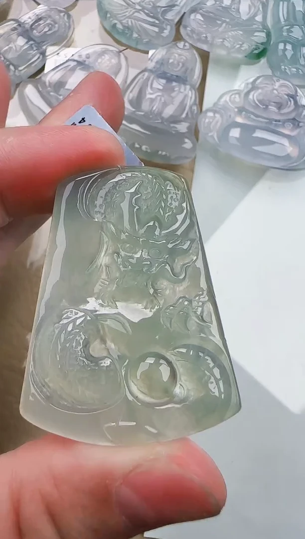 颈饰未镶嵌翡翠缅甸翡翠a货