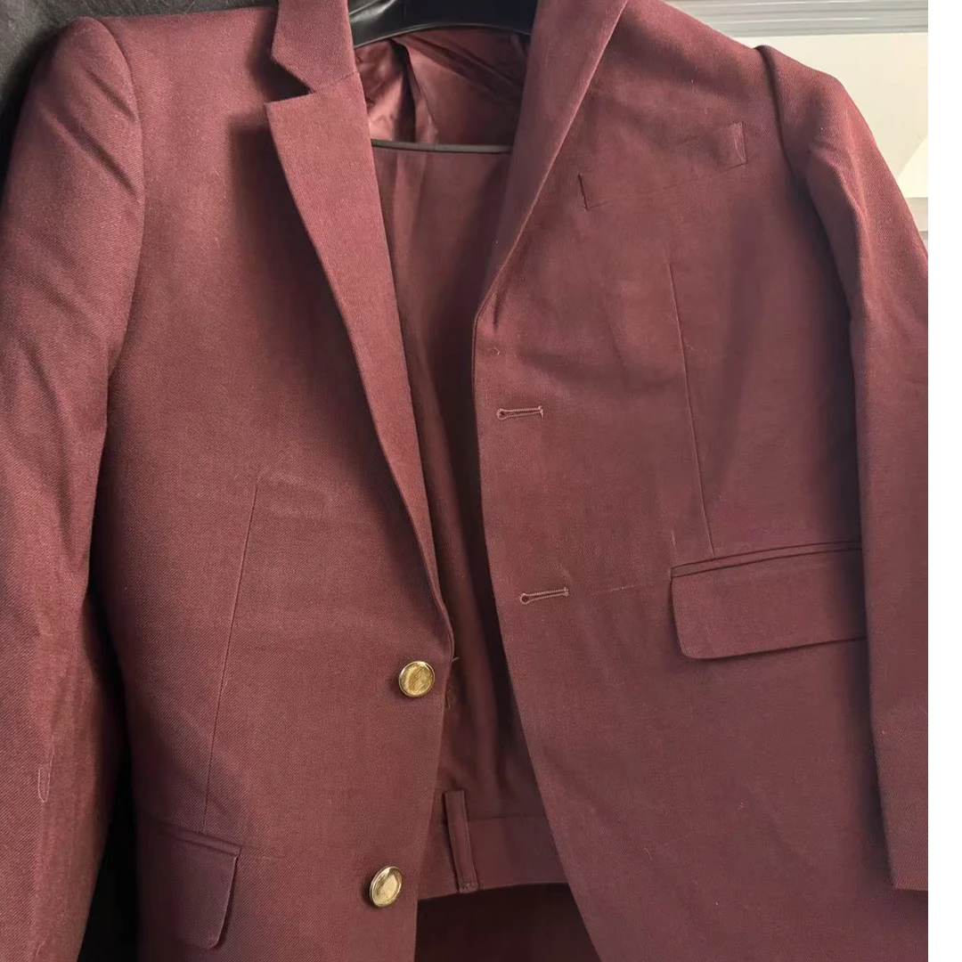 专柜撤柜精品西服平驳领上衣时尚韩版休闲套装青年小西装春季
