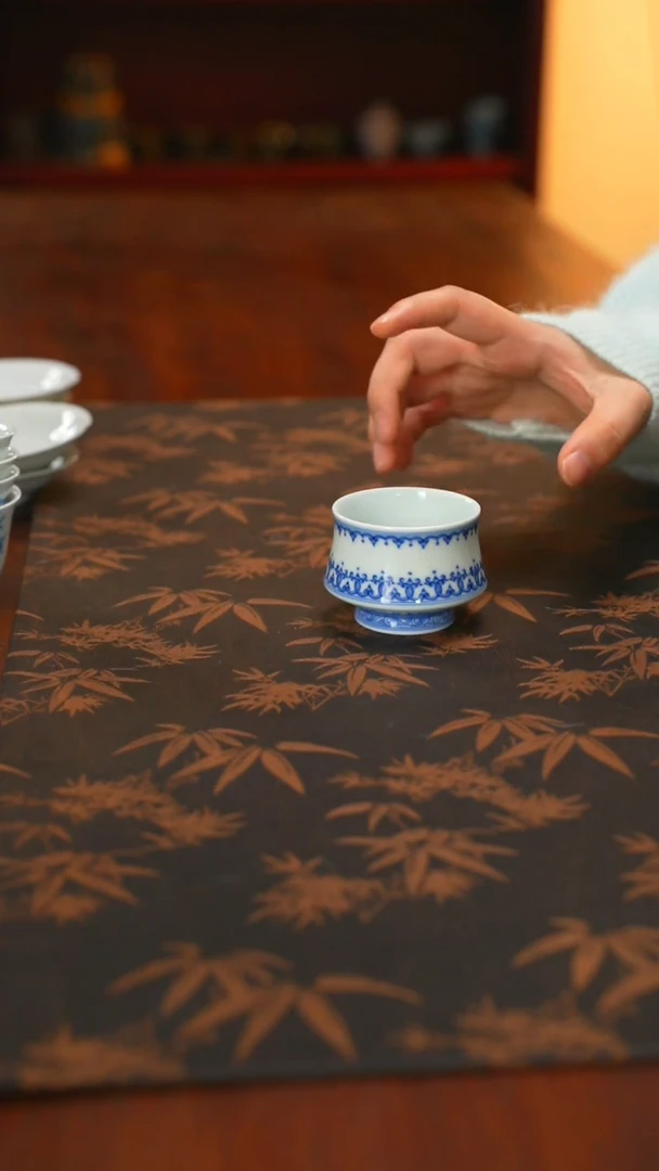 守藏窑如意马蹄单杯