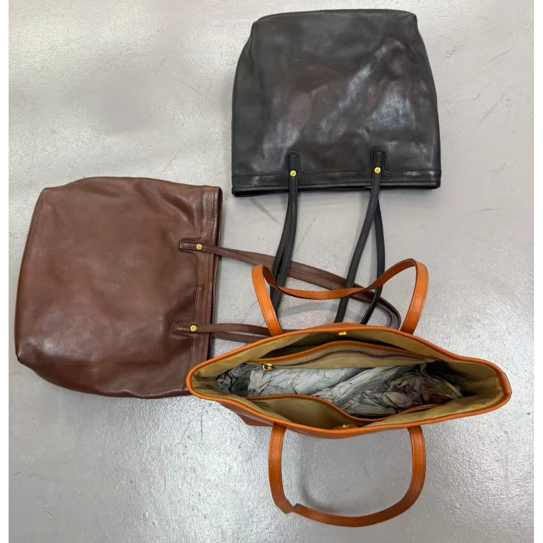 头层牛皮植鞣皮单肩手提斜跨包（801-850）