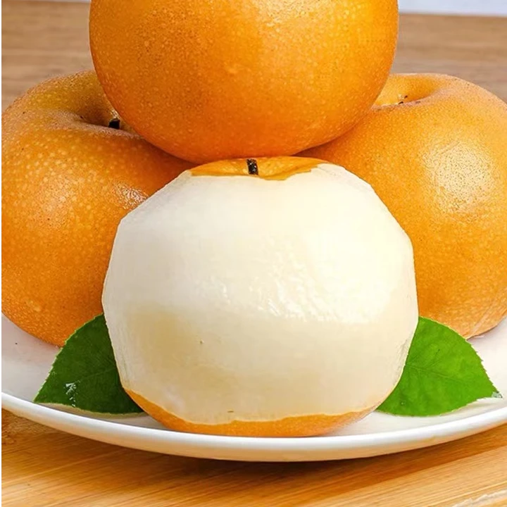 【顺丰快递】山东莱阳正宗秋月梨新鲜2/4.5斤装皮薄清甜多汁爽口