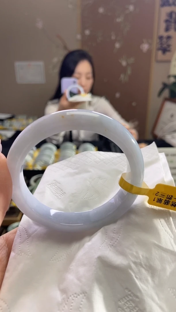 未镶嵌手镯翡翠58.1圈口t