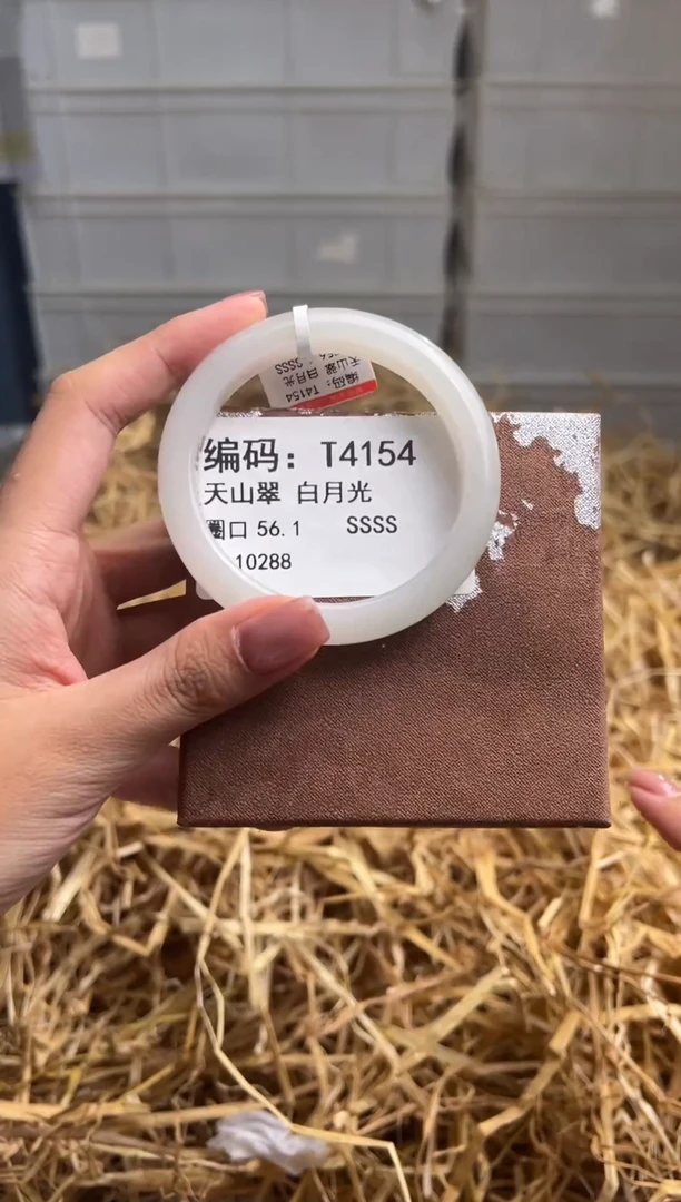 未镶嵌手镯石英质玉T4154