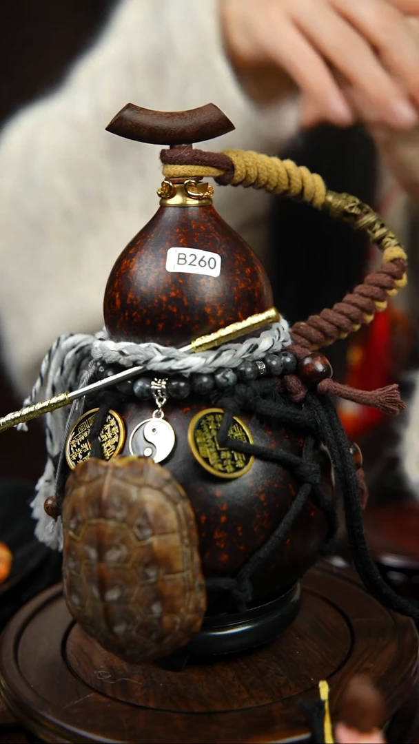 260号550ml左右非遗大漆酒葫芦