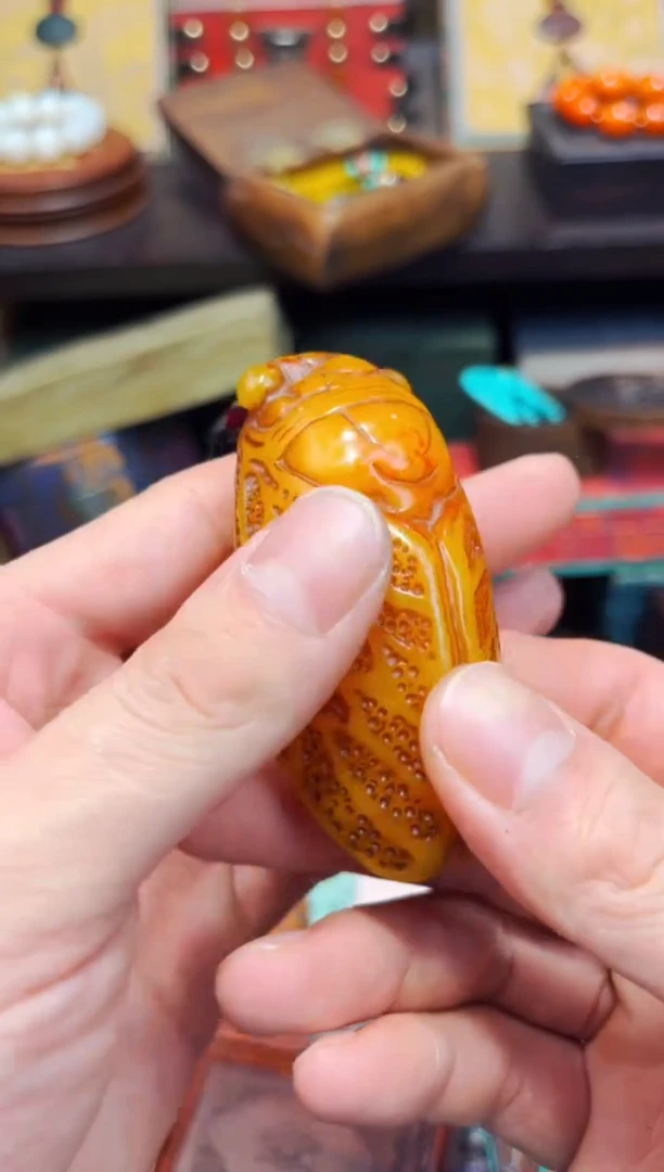 【闪购商品】蜜蜡裸石未镶嵌Q瑞哥专属高端精品41