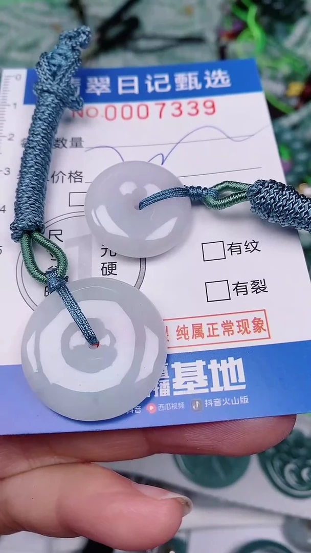 【闪购商品】翡翠颈饰未镶嵌00007339