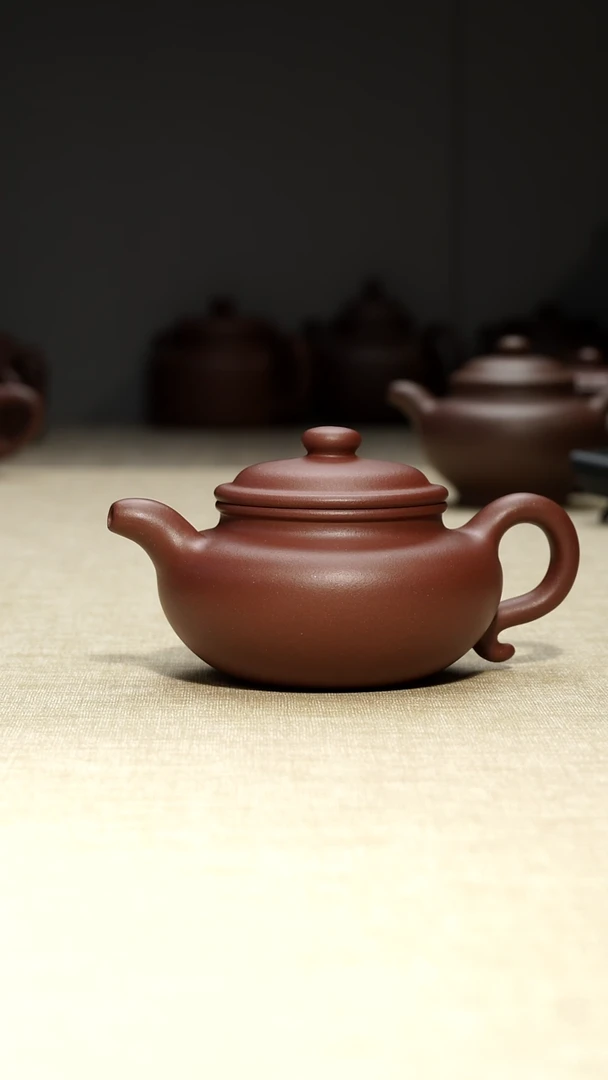 茶壶底槽青大亨仿古200毫升瑕疵壶