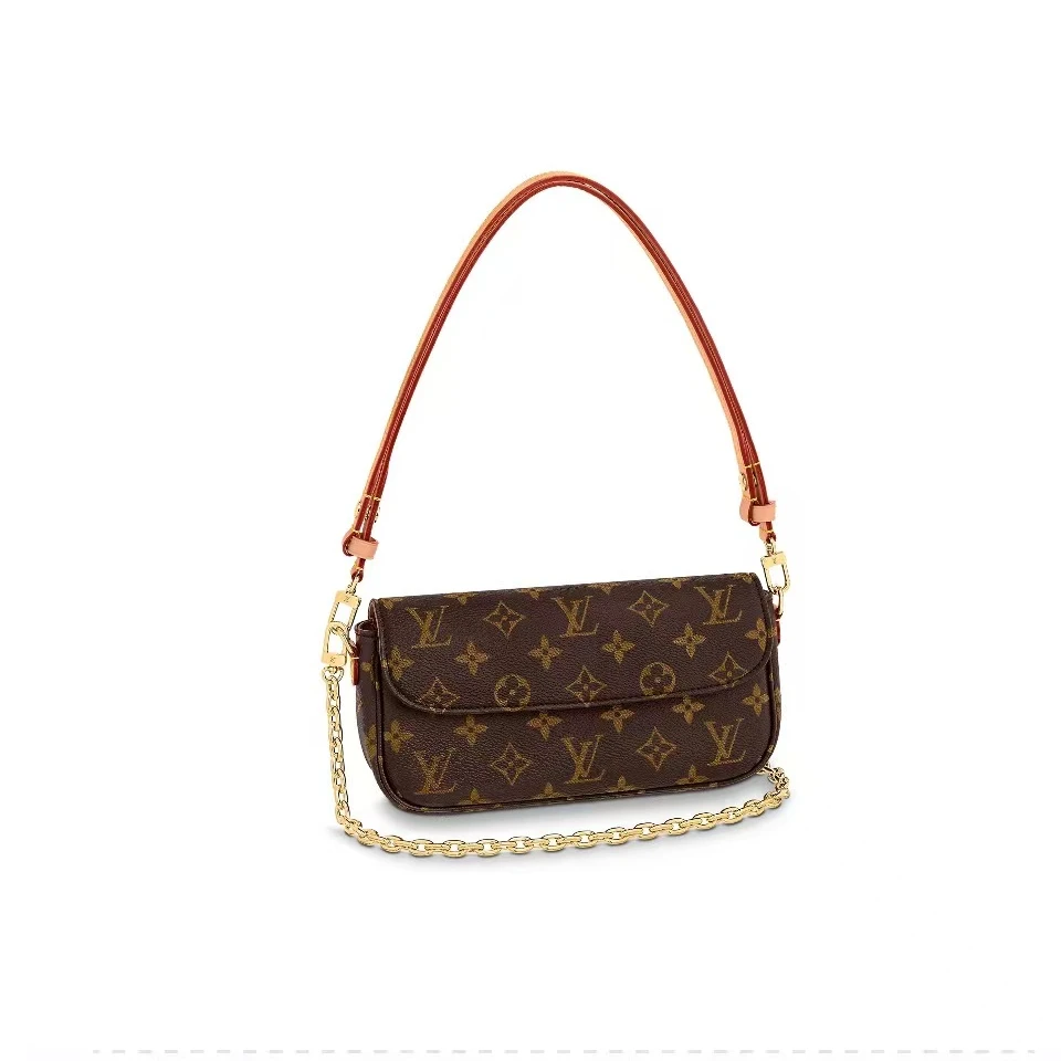 99新 LouisVuitton/路易威登 IVY链条腋下包/附件盒子尘袋