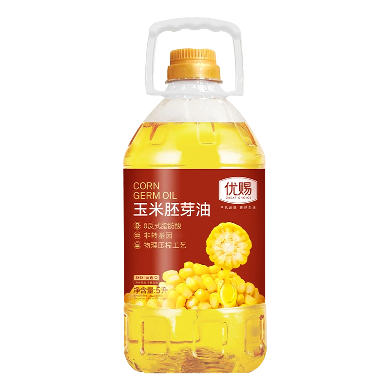 优赐零反式脂肪玉米油5L