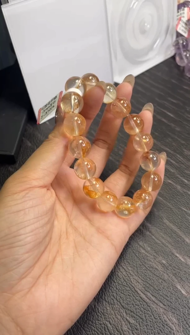 水晶手链未镶嵌13±/x-395【胶花