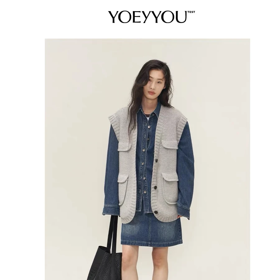 YOEYYOU毛织外套2810/毛织马甲2855/毛织背心3115/半裙3129(惠）