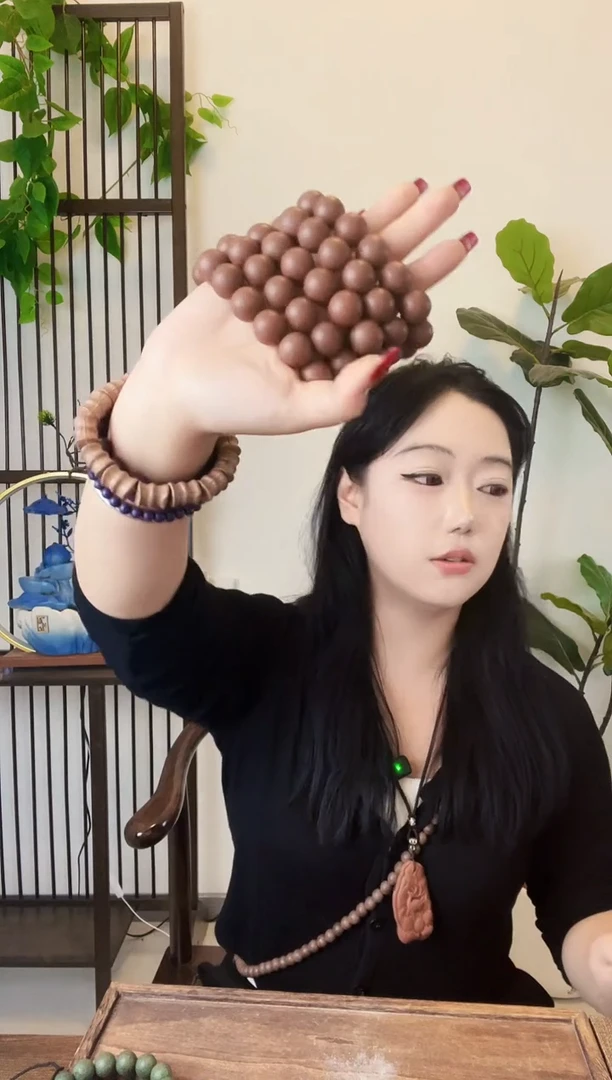 泥塑【桂花木樨手串】古法合香