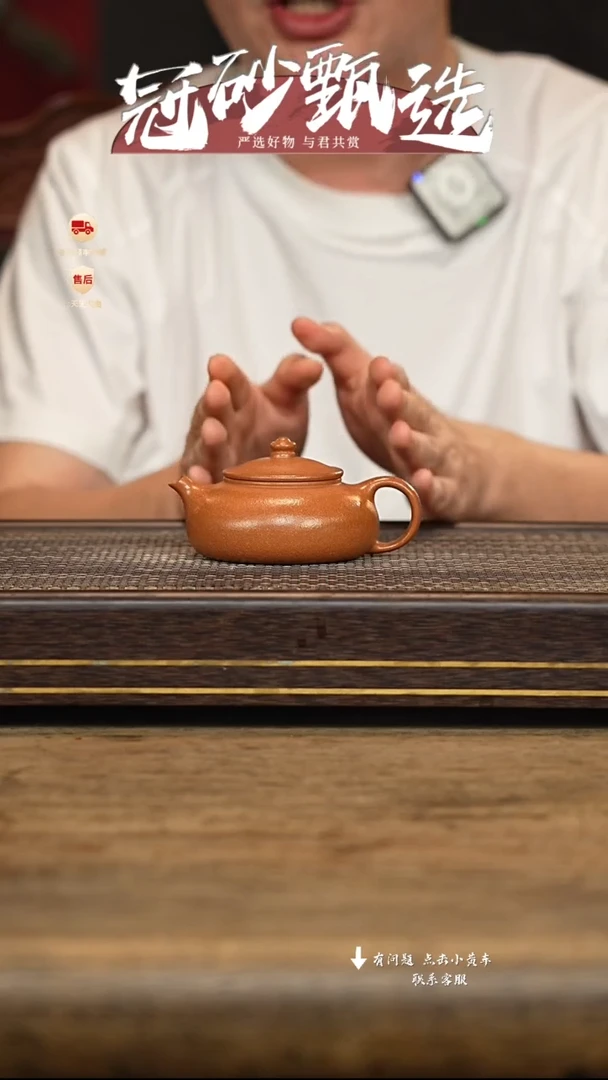 茶壶紫砂冠砂甄选01