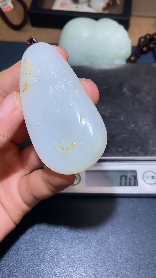 颈饰未镶嵌和田玉奇*果HX
