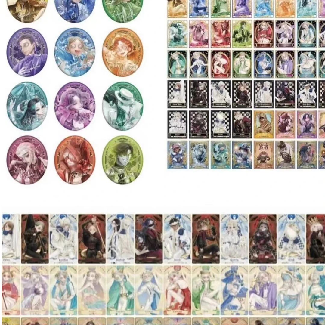 第五人格 日谷 水溜鸟 吧唧 透卡 色纸 塔罗【默认官瑕】