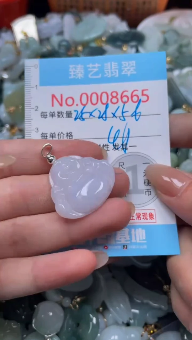 颈饰未镶嵌翡翠8665