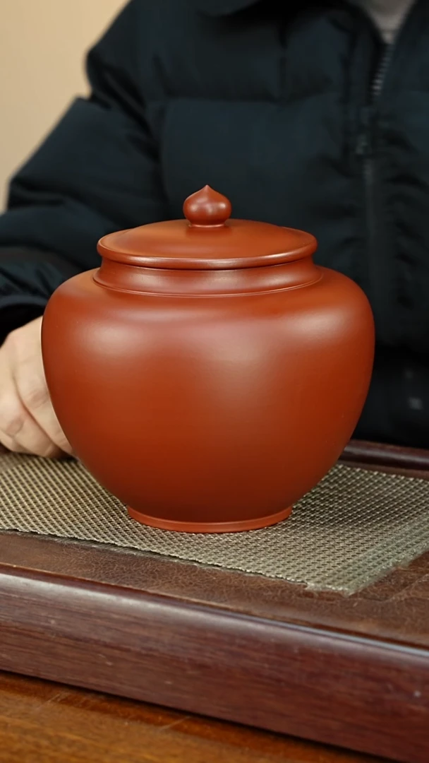 宜兴原矿紫砂茶叶罐