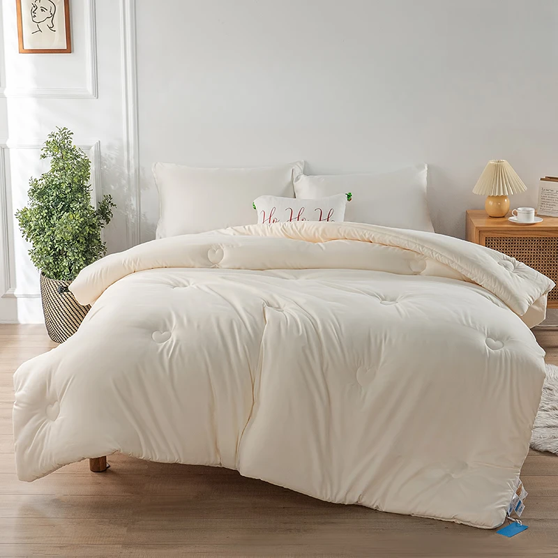 A类原棉抗菌大豆纤维被双人单人被子被芯加厚柔软