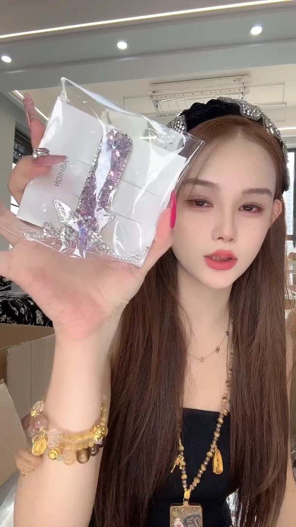 仿珍珠非金属发夹26