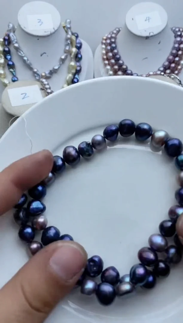 【闪购商品】淡水珍珠颈饰未镶嵌0242