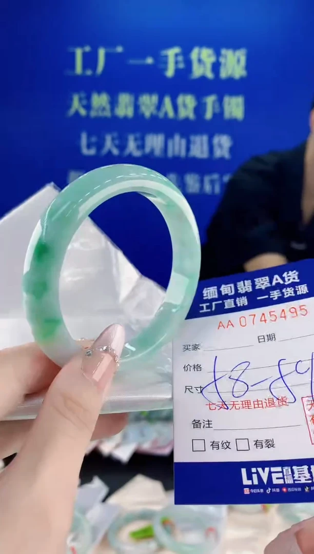 未镶嵌手镯翡翠95