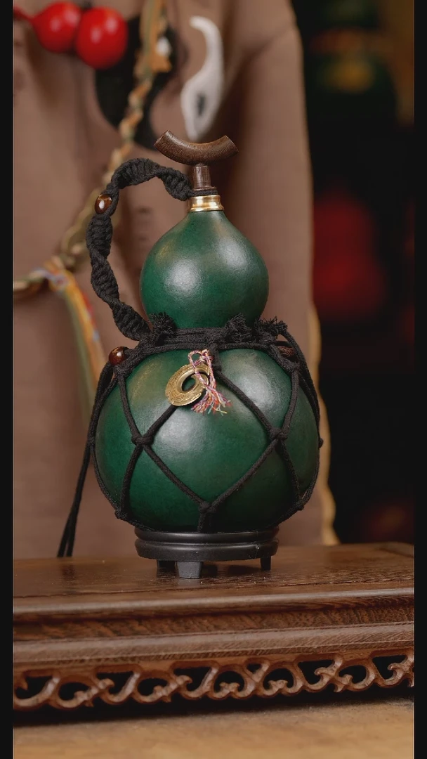 210号精品天然大漆酒葫芦一物一拍~