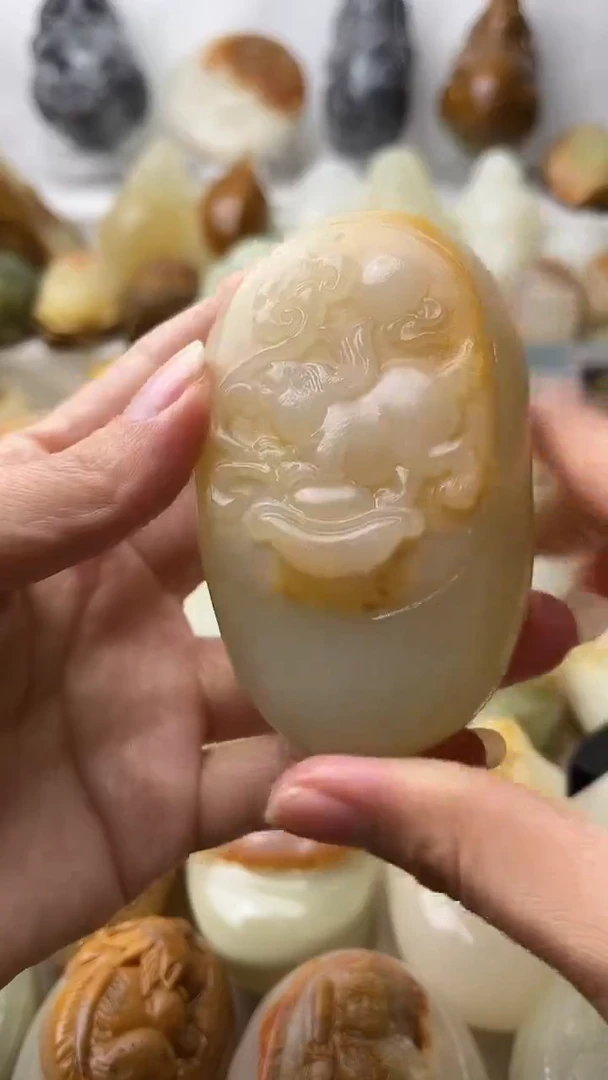 石材古青石棉纹正常不退换兔