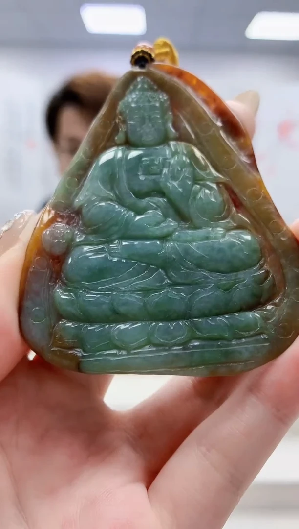 未镶嵌定制翡翠5159jw-毛货挂件67