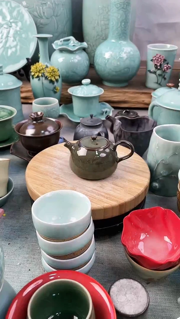 【闪购商品】特价 微瑕 慧仙青瓷