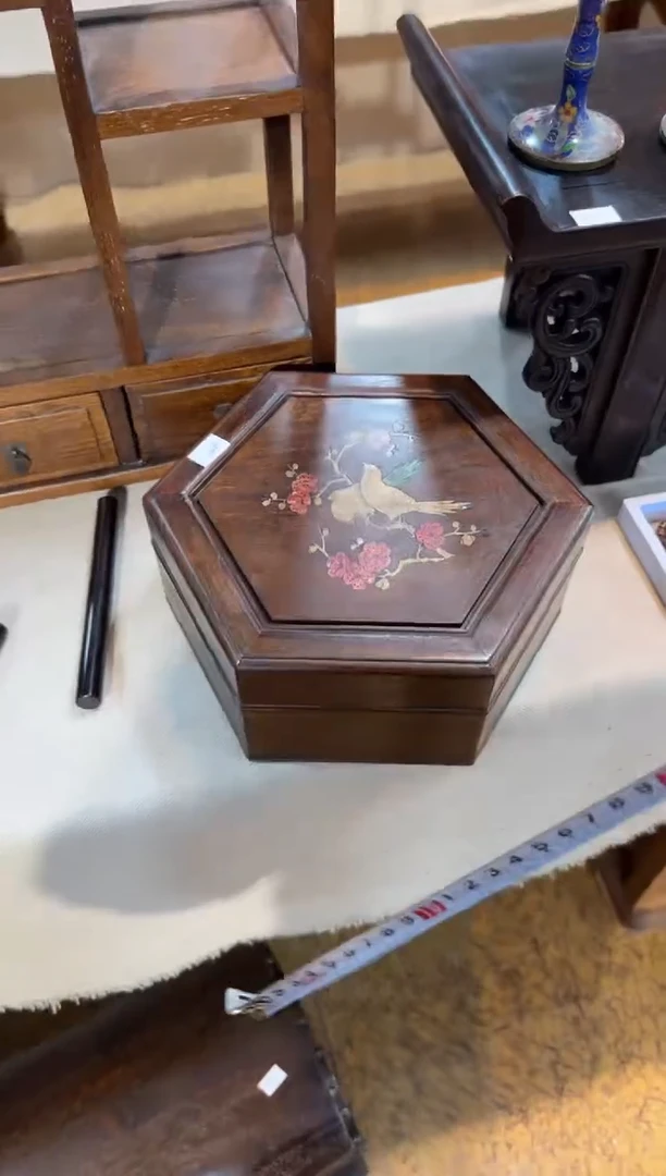 木六角首饰 盒  26/26/10高