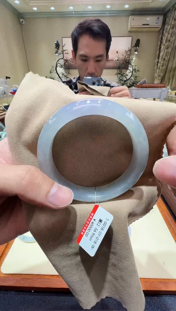 纯天然缅甸A货翡翠手镯56-57mm-1-18号