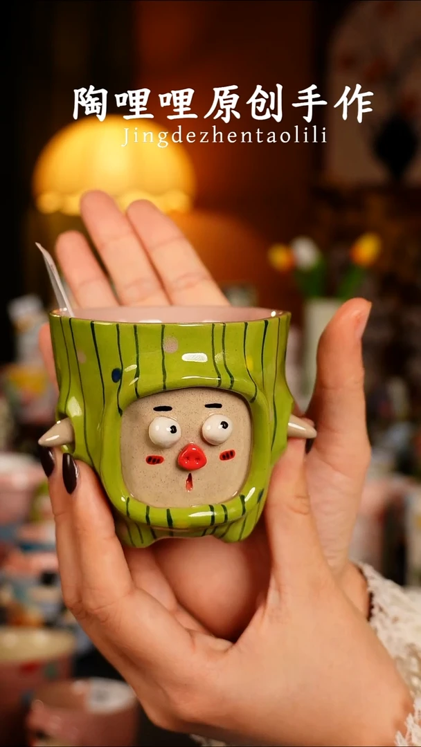 陶哩哩原创手作陶瓷3982