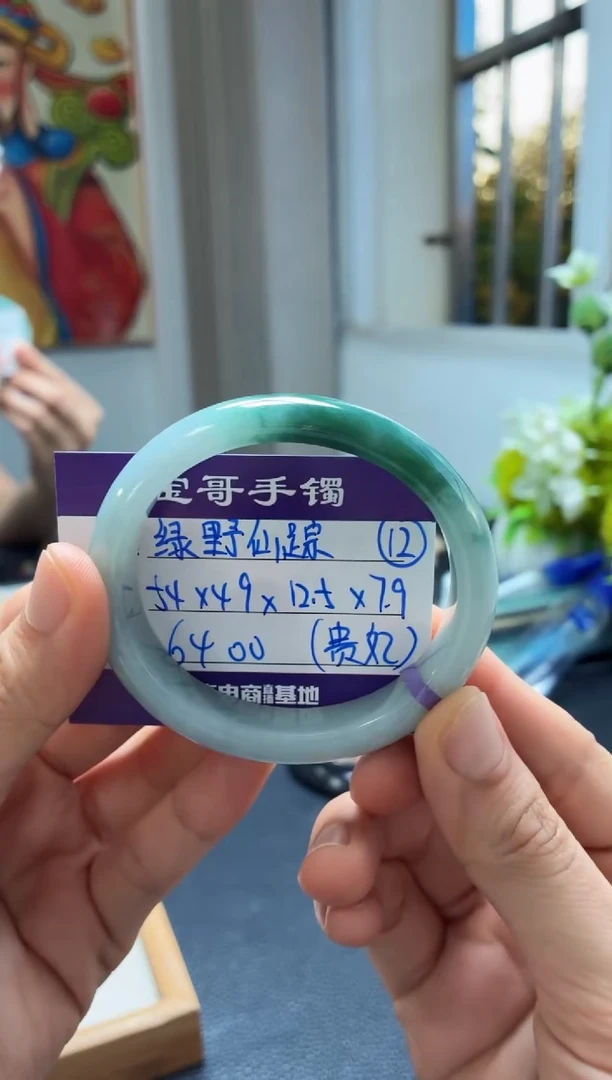 未镶嵌手镯翡翠翡翠手镯12号