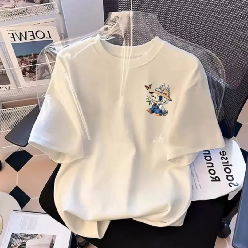 【宠粉福利】LY1上新女款时尚休闲百搭夏季潮流春夏t恤圆领显瘦短