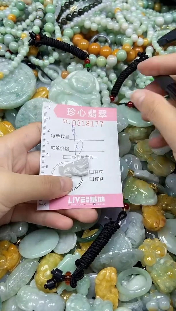 颈饰未镶嵌翡翠闪购0318177