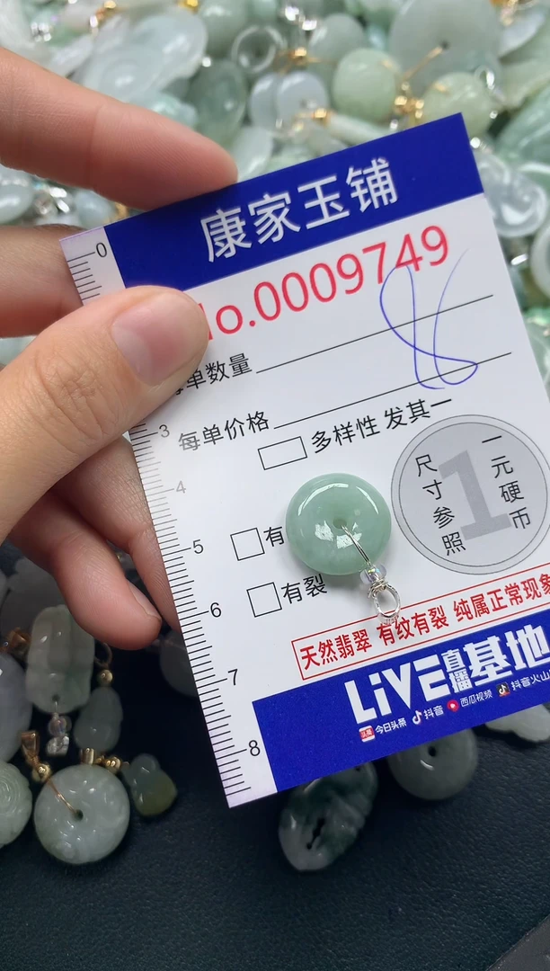 颈饰未镶嵌翡翠9749