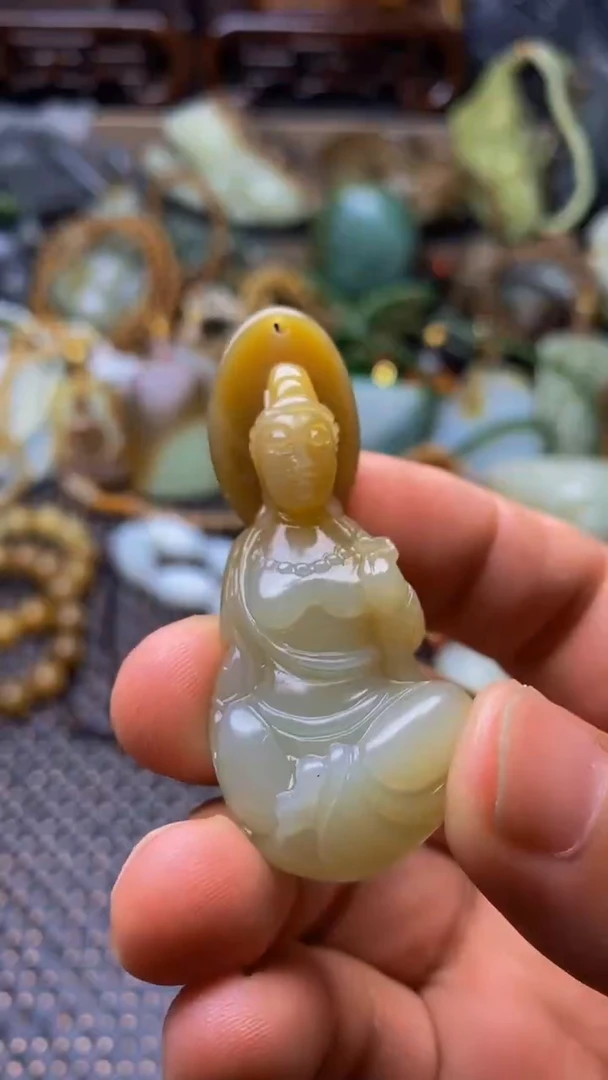 未镶嵌和田玉挂件1
