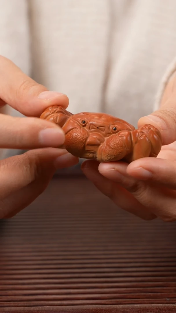 【闪购商品】紫砂茶宠紫砂螃蟹