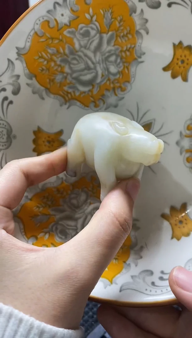 瓷片瓷片 瓷器 摆件 1个