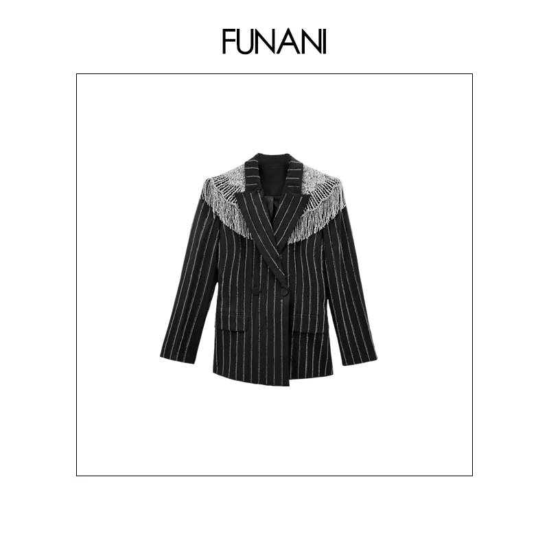 【FUNANI】 轻奢法式高级感重工原创设计感  外套XG2530005A