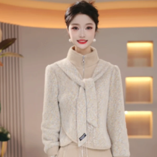 2025秋季新款洋气时尚减龄大气设计感高级收腰两件套套装M-4XL