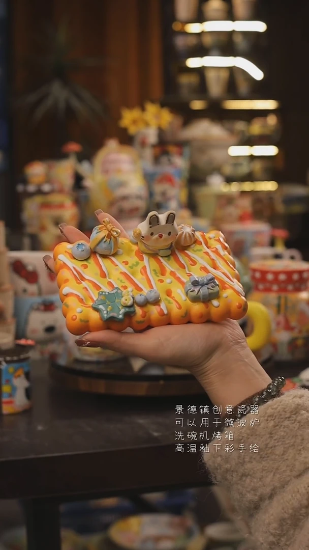 景德镇釉下彩绘设计师款式陶瓷