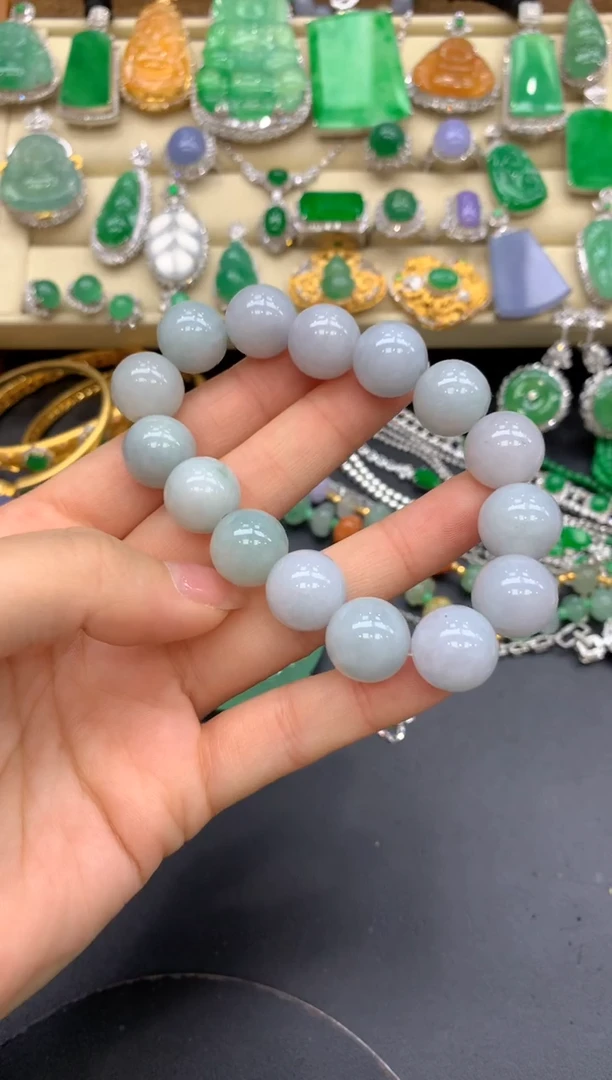 【闪购商品】翡翠手串未镶嵌63-中国好珍宝