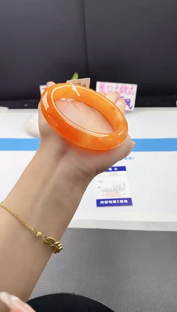 未镶嵌手镯石英质玉j103-HHB64+