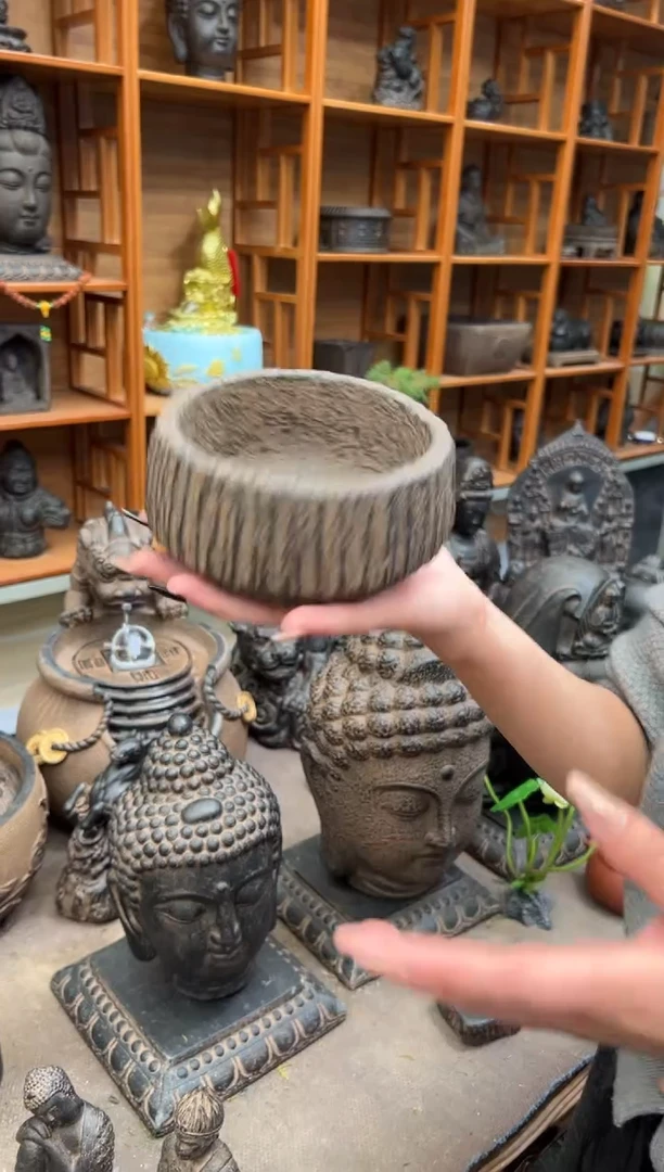 陶土【火山泥】小石钵