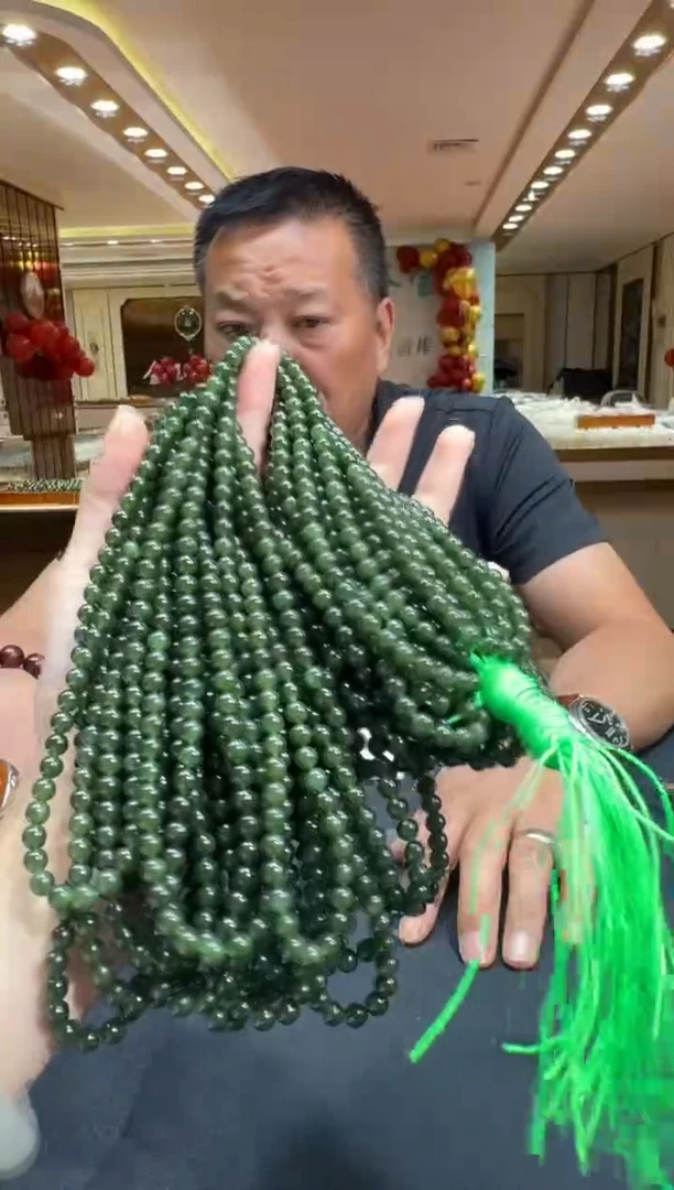 和田玉未镶嵌颈饰项链5-6（多样性发一）