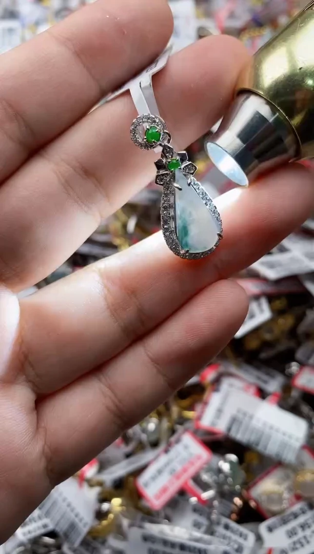 【闪购商品】翡翠戒指银S925镶嵌1111111---10