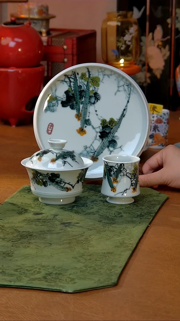 {质价比心选}非遗作品李华老师写意主人杯（一物一拍一证书）