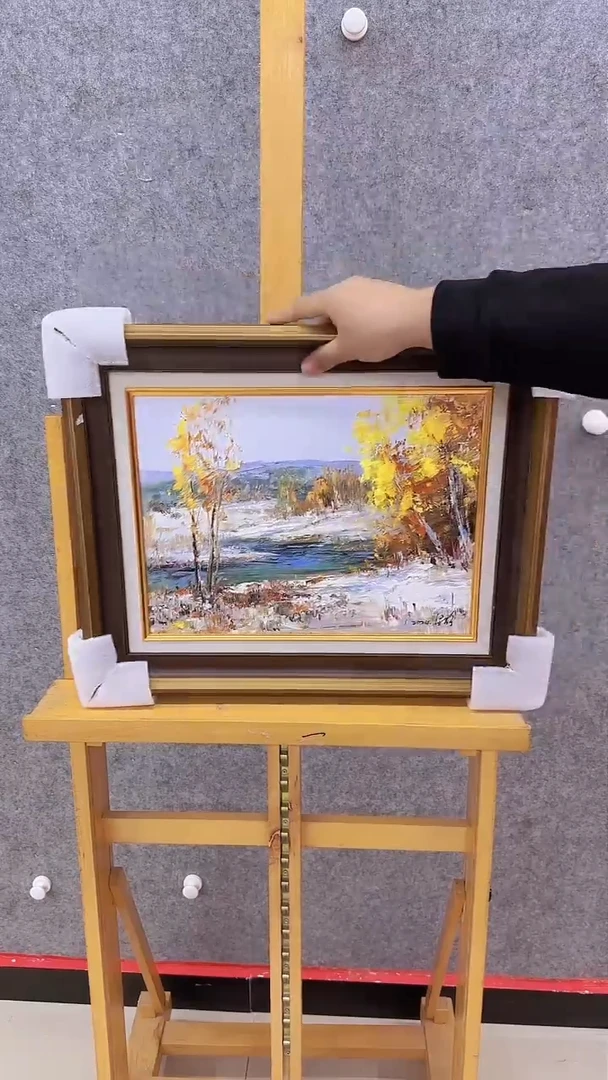 【闪购商品】国画梁静手绘油画
