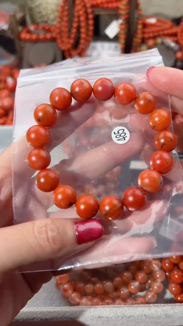 【闪购商品】南红玛瑙手串未镶嵌12+